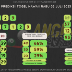 Bocoran angka togel HAWAII akurat dan jitu