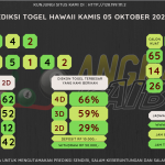 Bocoran angka togel HAWAII akurat dan jitu